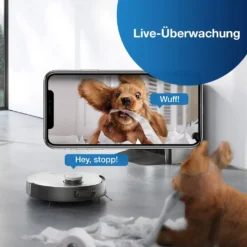 Ecovacs Deebot X1 Omni Saugroboter Wischfunktion Kamera 4 Reinigungsstufen 0,4 L -Besten Staubsauger Geschäft ed37828eb7cad08489d6804ed6752ee7