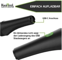 HARTOOL Akku Handstaubsauger Beutellos 3 In 1 Handstaubsauger - Luftpumpe - Vakuumpumpe -Besten Staubsauger Geschäft f07323aff048f691a6c43b1c33d1a8e6