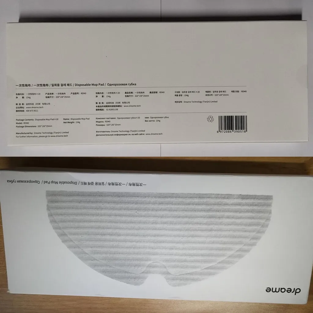 20pcs Original Einweg-Wischpad Wischlappen Wischtuch Für Dreame D9, Dreame F9 3 20pcs Original Einweg-Wischpad Wischlappen Wischtuch Für Dreame D9, Dreame F9 – Bild 3