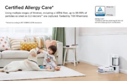 Roborock S7 AbsaugStation Auto-Empty Dock Intelligent Staubsammlung Allergiepflege App Weiß -Besten Staubsauger Geschäft f1d02ed8cdf481f43a605f42cfeed54c