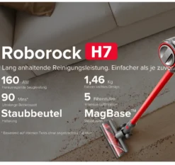 2021 Roborock H7 Handstaubsauger 480 W 90 Min Laufzeit Tragbarer Kabelloser Akku-Staubsauger EU -Besten Staubsauger Geschäft f271fb74da384a03ec73e6b152c8b6fd