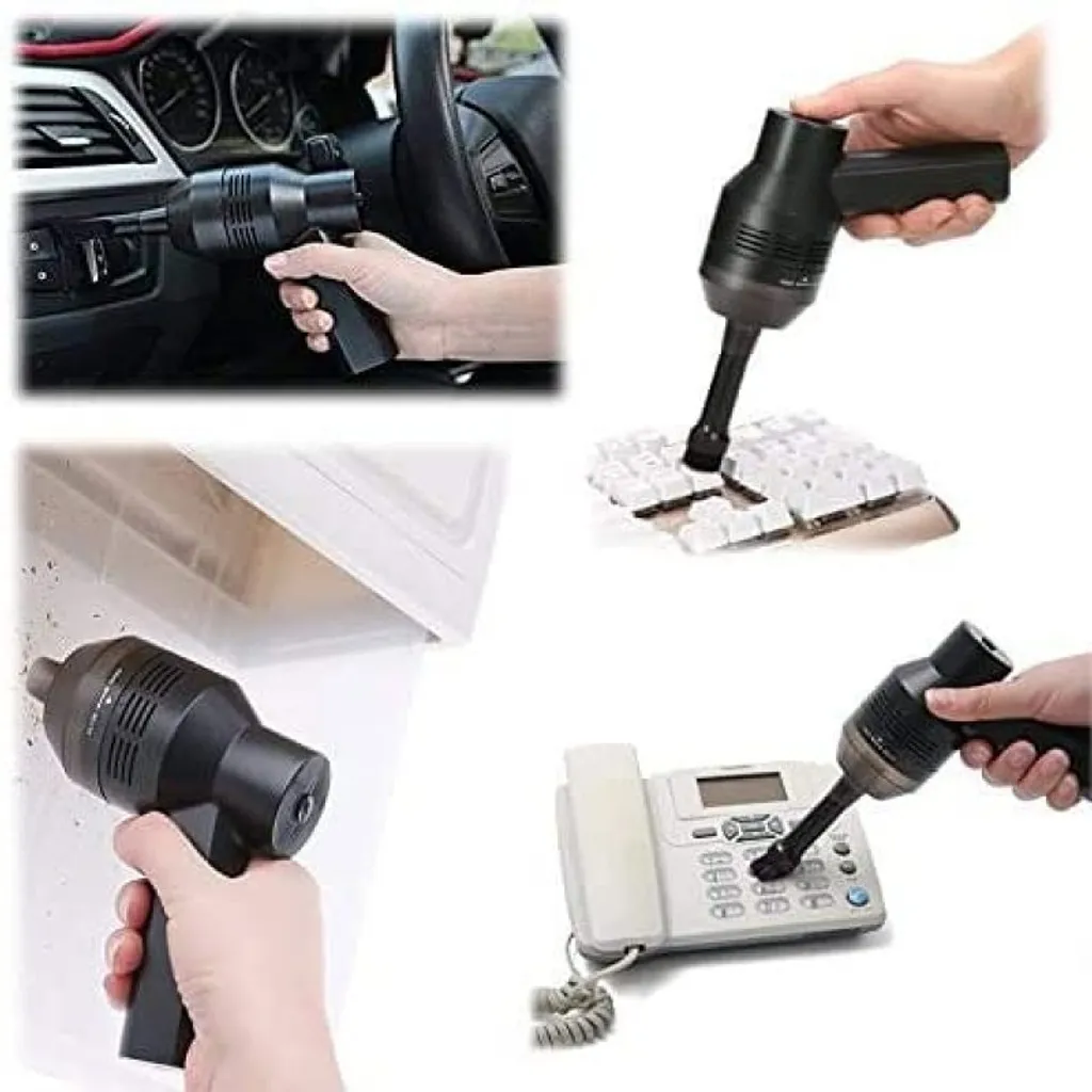 Elektrischer Staubsauger, Luftstaubsauger Leistungsstarkes Gebläse Alternative Druckluftspray Tastaturreiniger Für PC, Laptop, Sofa 6 Elektrischer Staubsauger, Luftstaubsauger Leistungsstarkes Gebläse Alternative Druckluftspray Tastaturreiniger Für PC, Laptop, Sofa – Bild 6