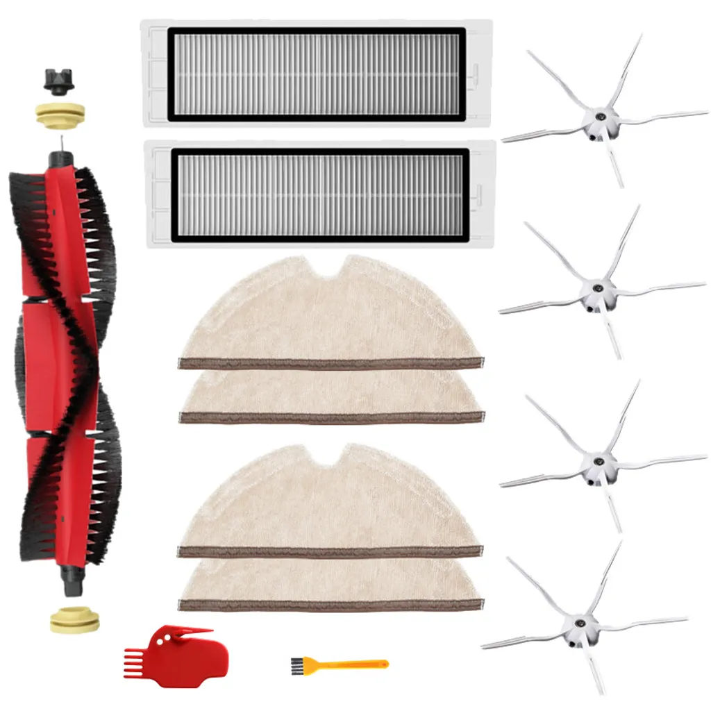 Passend Für Xiaomi Roborock S5 Max/S6 Pure/S6 MaxV Staubsauger HEPA Filter/Bürste/Mopp/Tuch Zubehör 13-teiliges Set 3 Passend Für Xiaomi Roborock S5 Max/S6 Pure/S6 MaxV Staubsauger HEPA Filter/Bürste/Mopp/Tuch Zubehör 13-teiliges Set – Bild 3