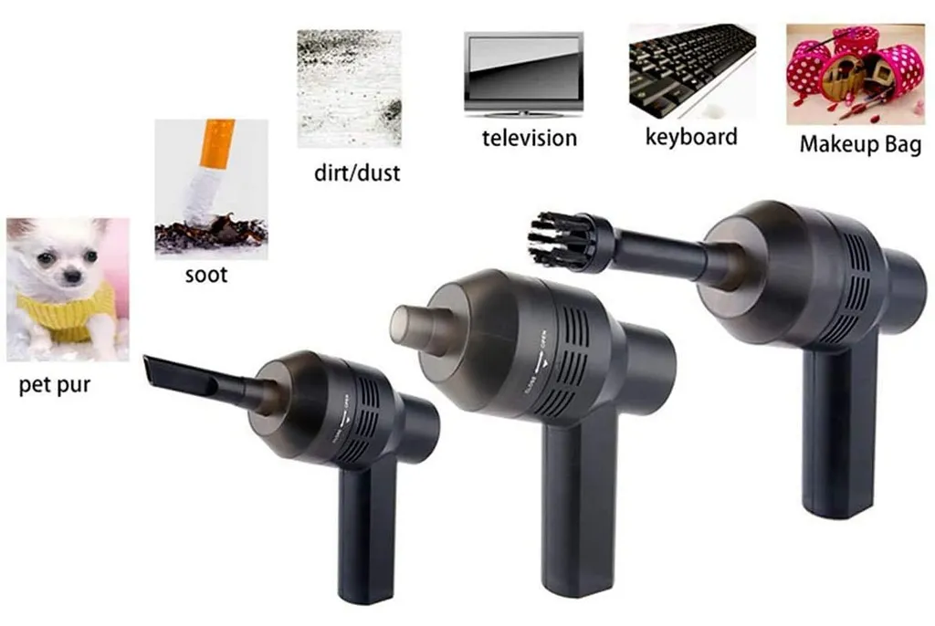 Elektrischer Staubsauger, Luftstaubsauger Leistungsstarkes Gebläse Alternative Druckluftspray Tastaturreiniger Für PC, Laptop, Sofa 2 Elektrischer Staubsauger, Luftstaubsauger Leistungsstarkes Gebläse Alternative Druckluftspray Tastaturreiniger Für PC, Laptop, Sofa – Bild 2