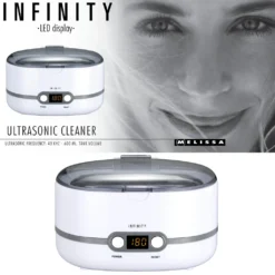 Melissa „INFINITY“ 16800031 UV-Sterilisator Ultraschall ReinigerDigitaler Ultraschallreiniger Reinigungsgerät Mit Timer Für Brillen Schmuck, 600ml -Besten Staubsauger Geschäft f63b3984aa4ce37b0bf40afa3261b7de