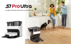 Roborock S7 Pro Ultra Staubsauger Roboter Mit Absaugstation Empty Wash Fill Dock Kindersicherung Saugroboter LiDAR APP(Upgrade Von Roborock S7,VS S7 Maxv Ultra/S8 Pro Ultra) -Besten Staubsauger Geschäft f6ec65986656a61a7c7b924860648258
