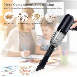 Tastaturreiniger, Mini-Vakuum Für Schreibtisch, Kabelloser Computer-Staubsauger, Wiederaufladbar Für Die Reinigung Von Haaren, Krümeln Für Desktop, Klavier, Autoinnenraum Und Nähmaschine ,Black -Besten Staubsauger Geschäft f75b17ec2ae808327ed830a50dd9464e