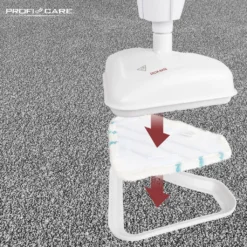 ProfiCare Dampfmop PC-DR 3093 Anthrazit-weiss / 1.500 Watt / Dampfreiniger Für Alle Bodenbeläge / 99 % Gegen Viren 17 ProfiCare Dampfmop PC-DR 3093 Anthrazit-weiss / 1.500 Watt / Dampfreiniger Für Alle Bodenbeläge / 99 % Gegen Viren -Besten Staubsauger Geschäft f8057ac364dddac633410a1cad45a20e