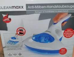 CLEANmaxx Milben-Handstaubsauger Mit UV-C-Licht - Reinigen & Desinfizieren In Einem Schritt Anti Milbensauger Mit UV C Licht 300W HEPA Milben Handstaubsauger Cleanmaxx NEU -Besten Staubsauger Geschäft f9c8cc754b670c199b2ae2bf15c03332